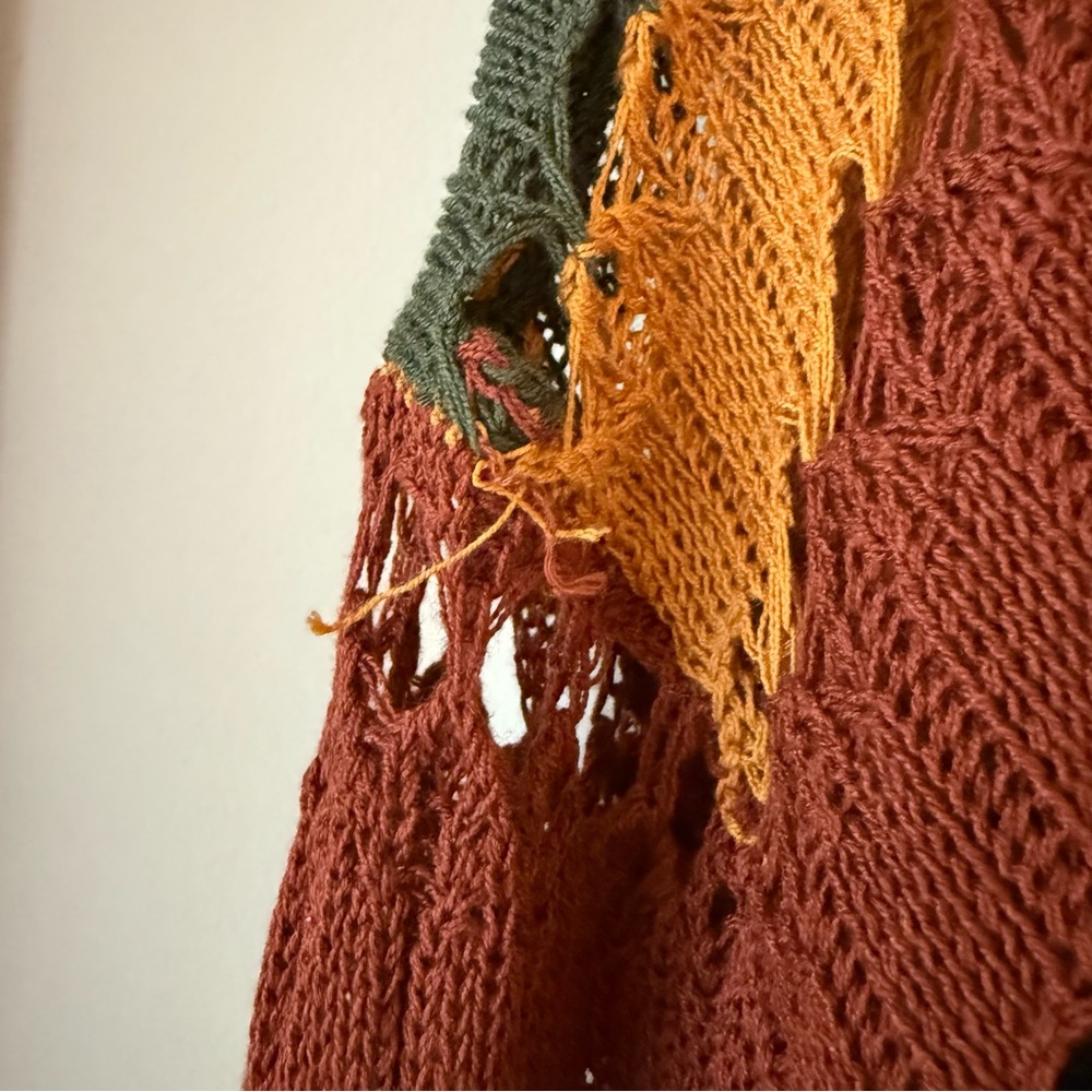 Striped Multicolor Knit Sweater - Picture 3 of 6
